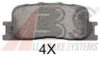 A.B.S. 37355 OE Brake Pad Set, disc brake